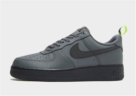 nike air force 1 grijs zwart|nike air force 1 heren.